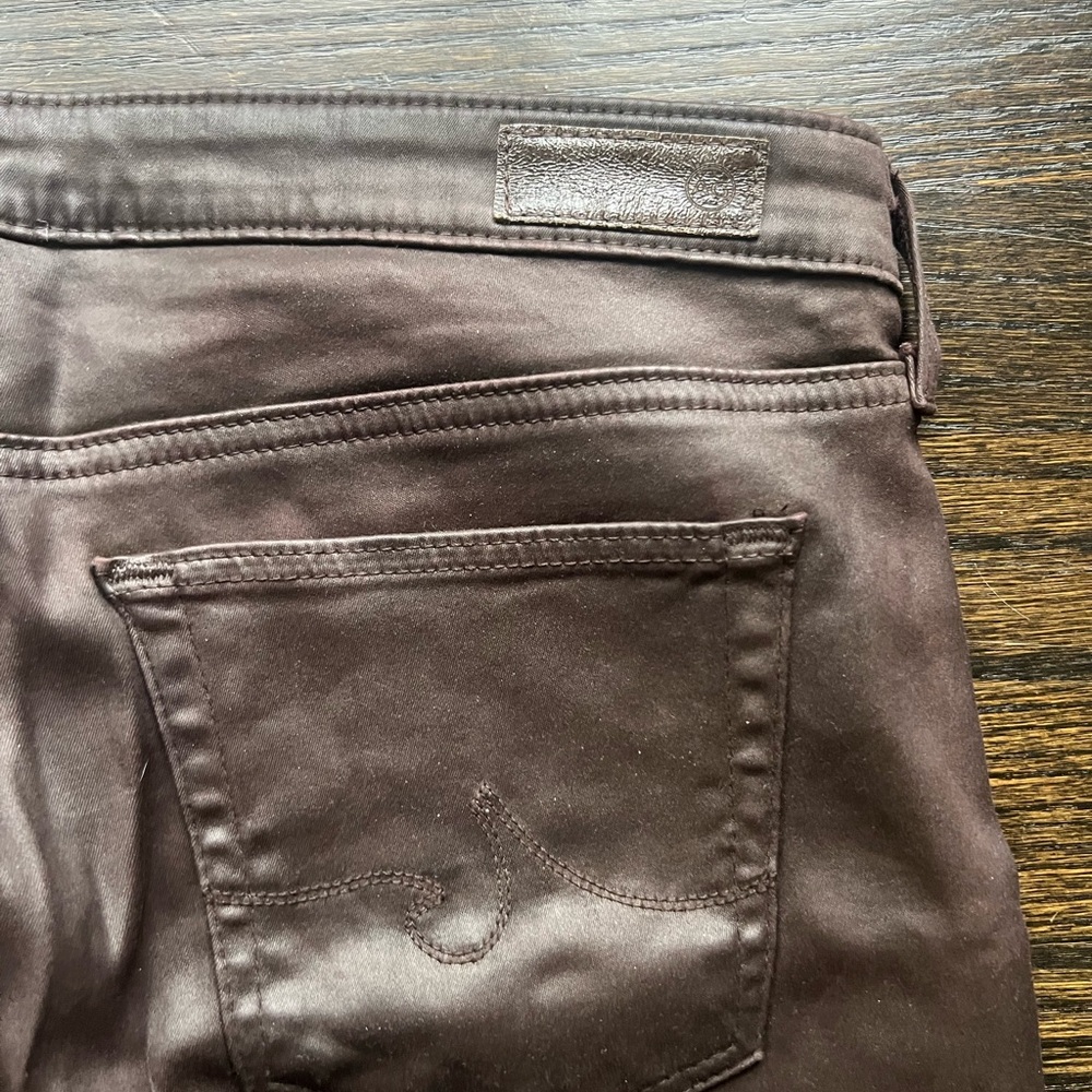 Adriano Goldschmied legging in chocolate brown